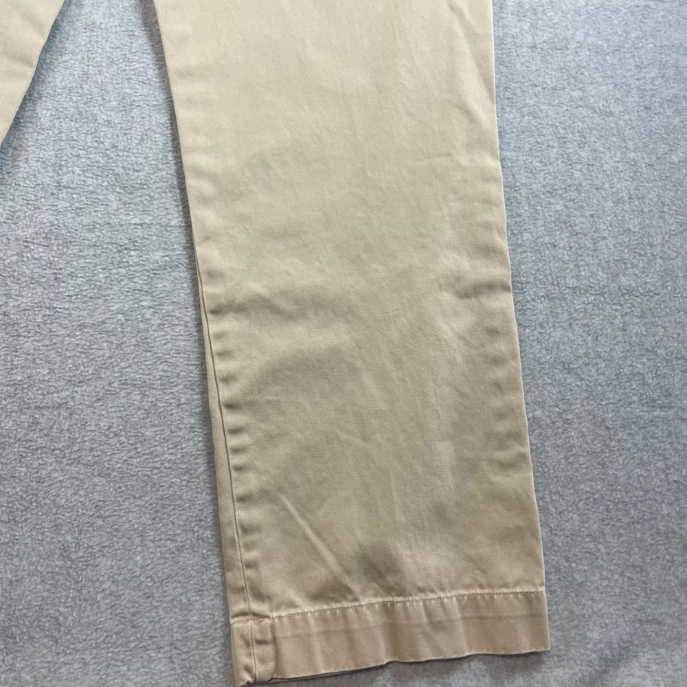 Polo Ralph Lauren Chino Pants Khaki Mens Size 37x30 Class Fit Causal Pants Tan - Picture 15 of 16